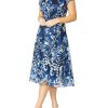 Sale | Anthea Crawford Leila Navy A-Line Dress Blue