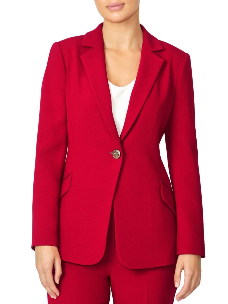 Sale | Anthea Crawford Lola Jacket Red