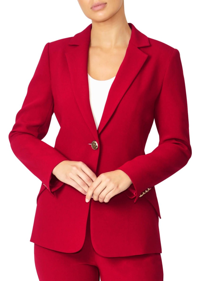 Sale | Anthea Crawford Lola Jacket Red