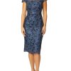 Mother Of The Bride | Anthea Crawford Venetia Sequin Lace Dress Blue