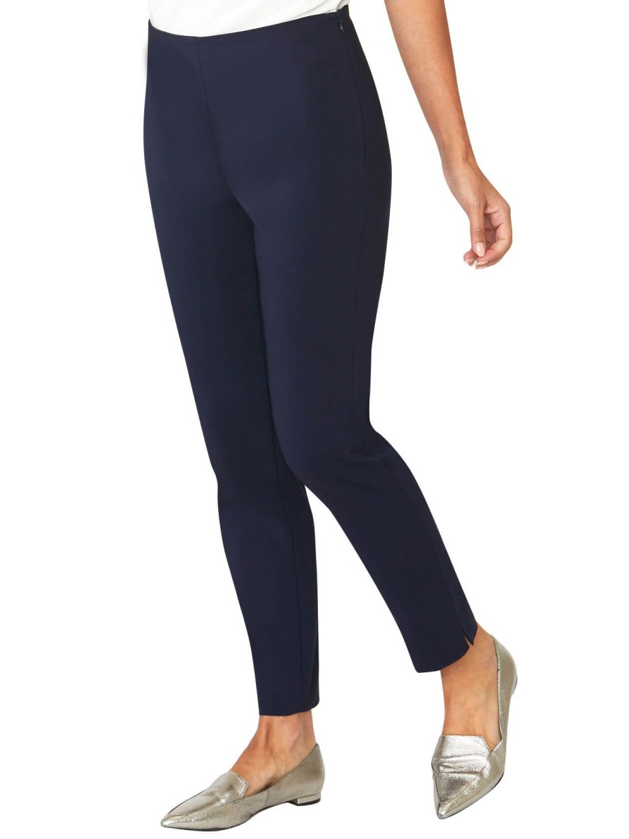 Pants | Anthea Crawford Zenya Capri Pant Navy