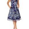 Sale | Anthea Crawford Ophelia A-Line Dress Blue