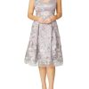 Sale | Anthea Crawford Ophelia A-Line Dress Silver