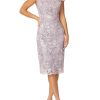 Mother Of The Bride | Anthea Crawford Ella Sequin Shift Dress Rose