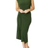 Jersey Dresses | Anthea Crawford Loren Jersey Dress Olive