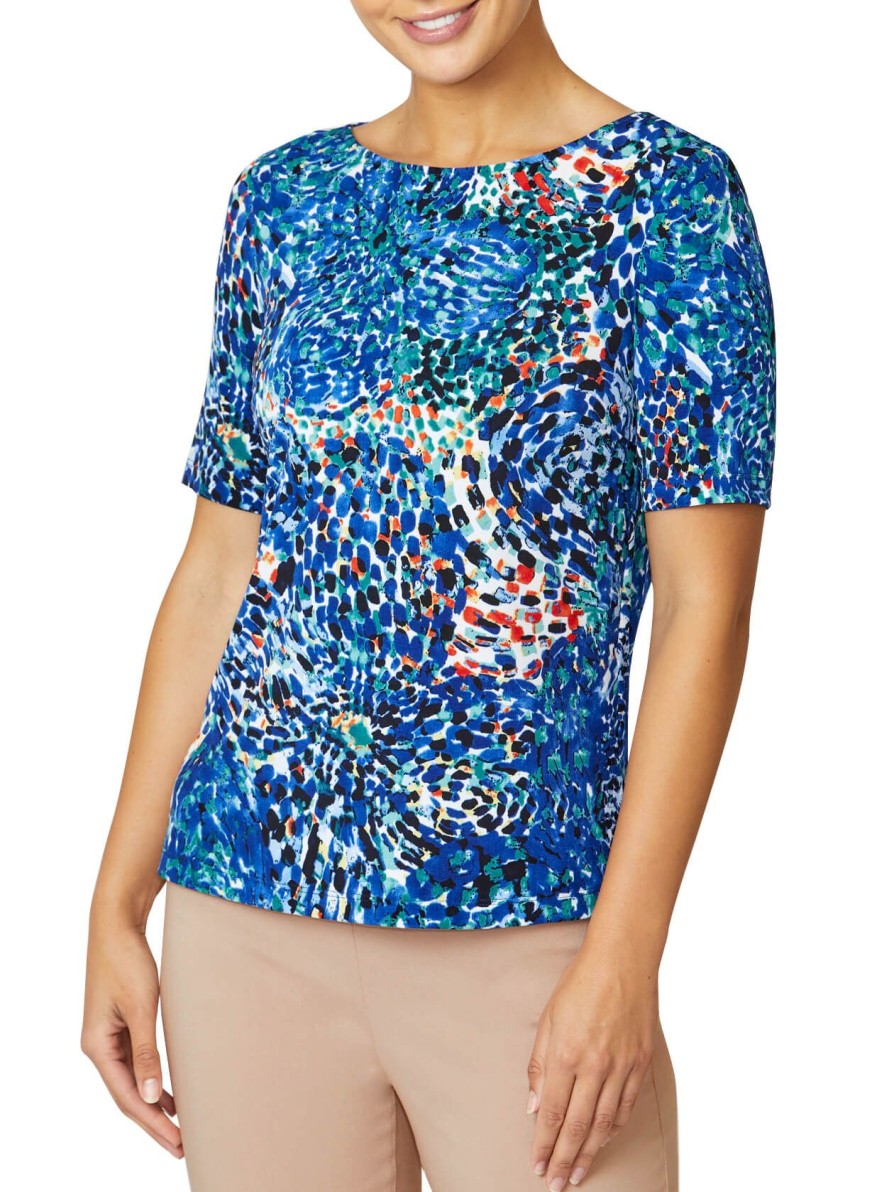 Tops | Anthea Crawford Remy Jersey Top Colourful