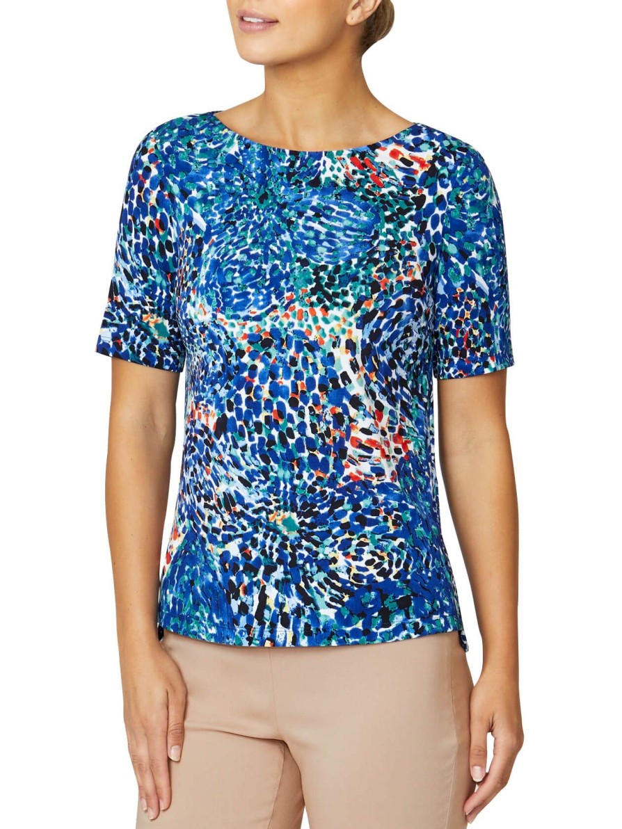 Tops | Anthea Crawford Remy Jersey Top Colourful