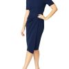 Sale | Anthea Crawford Harper Dress Sapphire