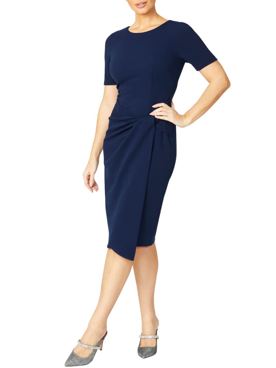 Sale | Anthea Crawford Harper Dress Sapphire