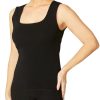 Tops | Anthea Crawford Milano Knit Tank Top Black