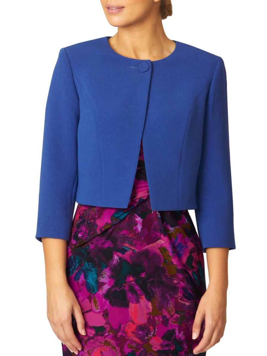 Sale | Anthea Crawford Jackie Single Button Jacket Cobalt