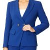 Sale | Anthea Crawford Vanessa Double-Breasted Jacket Cobalt