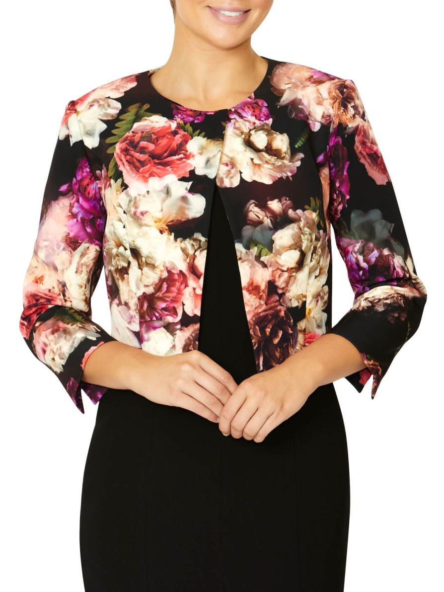 Sale | Anthea Crawford Jackie Jacket Peony Bouquet