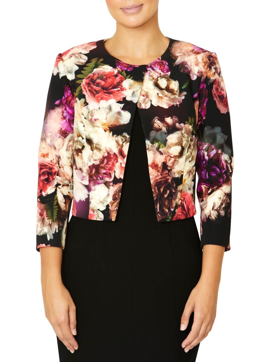 Sale | Anthea Crawford Jackie Jacket Peony Bouquet