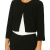 Coats & Jackets | Anthea Crawford Crepe Single Button Jacket Black