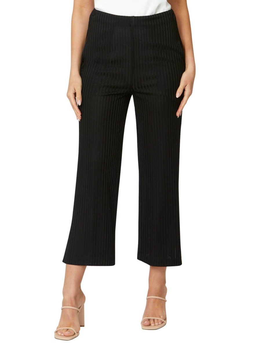 Sale | Anthea Crawford Carrie Cropped Pant Black