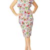 Sale | Anthea Crawford Alicia Jersey Dress Fresh Bloom