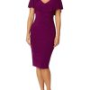 Mother Of The Bride | Anthea Crawford Trudy Jersey Dress Cyclamen