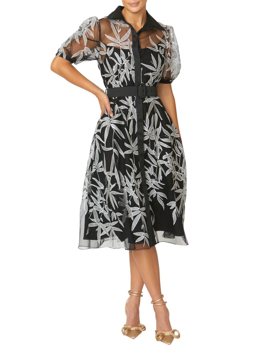 Mother Of The Bride | Anthea Crawford Klara Shirtdress Black