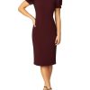 Mother Of The Bride | Anthea Crawford Thea Merlot Dress Wine