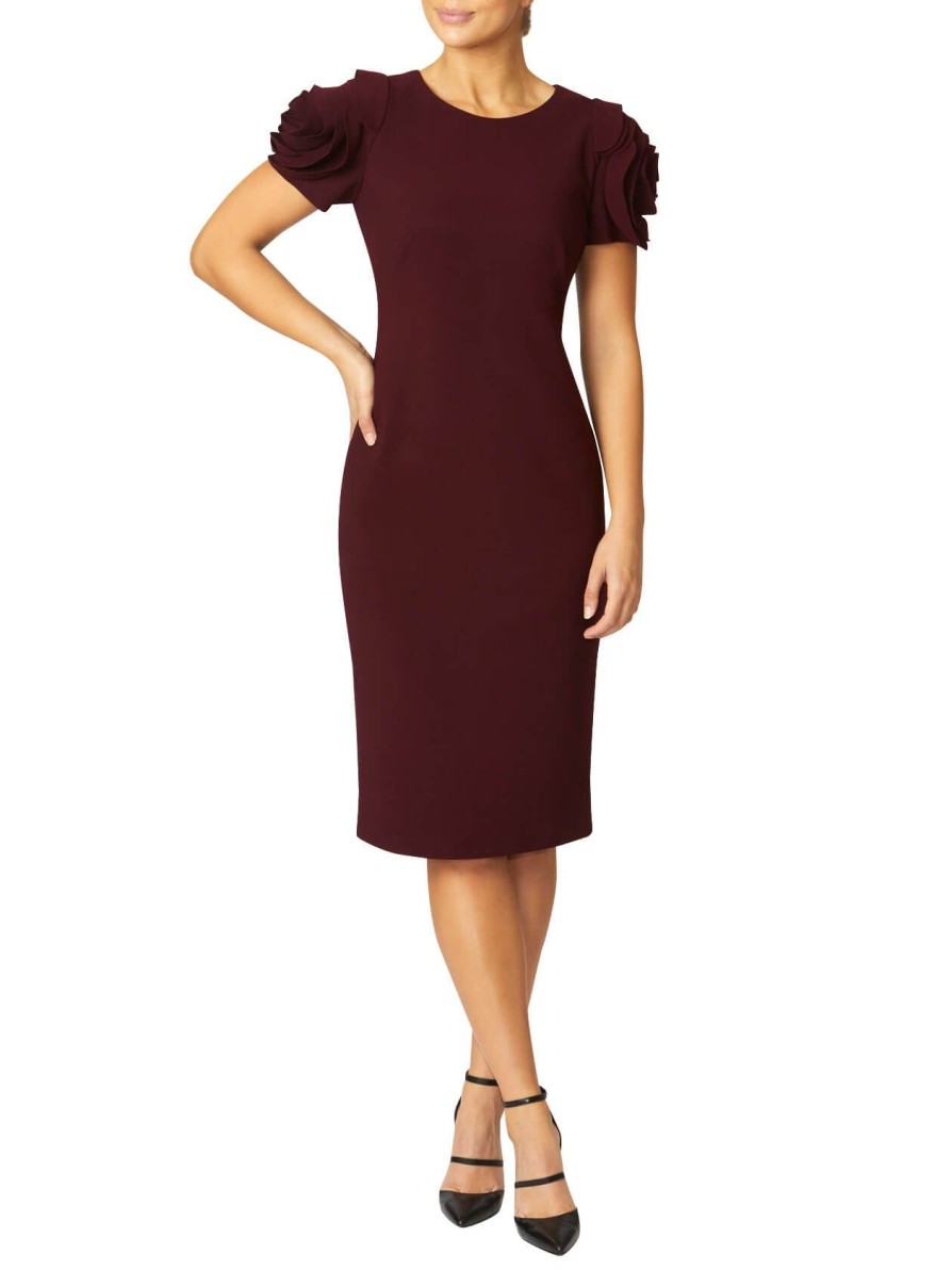 Mother Of The Bride | Anthea Crawford Thea Merlot Dress Wine